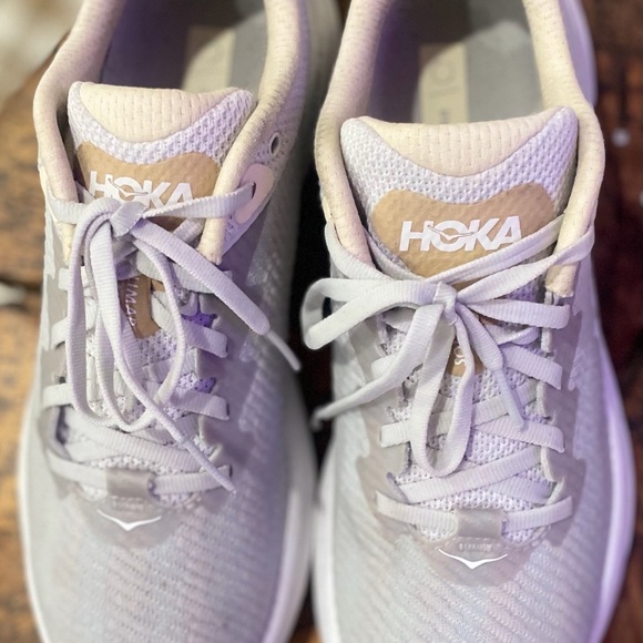 Hoka Solimar Women's White Sneakers 9 - Picture 10 of 10